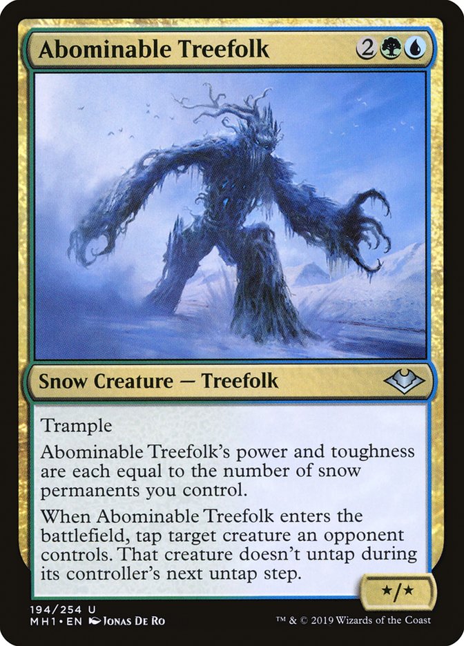 Abominable Treefolk [Modern Horizons] | Rook's Games and More