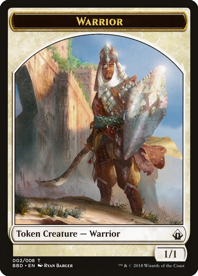 Warrior Token [Battlebond Tokens] | Rook's Games and More