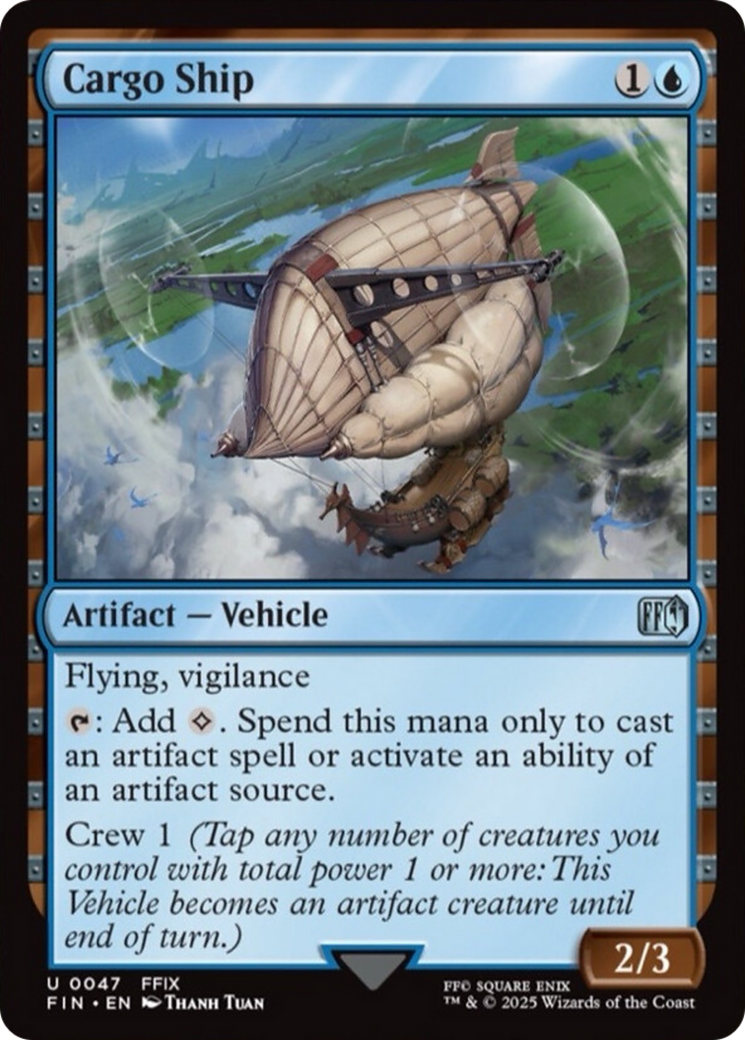 Cargo Ship [FINAL FANTASY] | Rook's Games and More