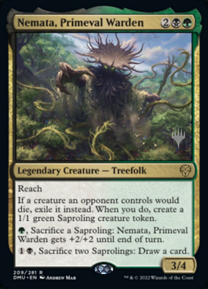 Nemata, Primeval Warden (Promo Pack) [Dominaria United Promos] | Rook's Games and More