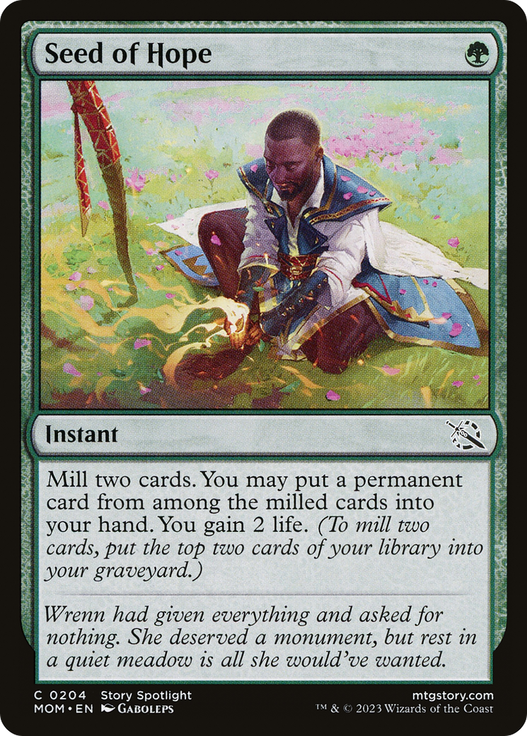 Seed of Hope [March of the Machine] | Rook's Games and More