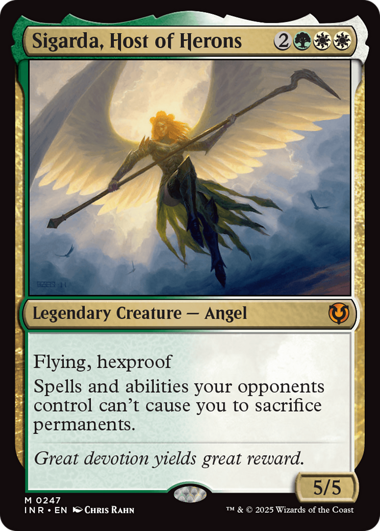 Sigarda, Host of Herons (Retro Frame) [Innistrad Remastered] | Rook's Games and More