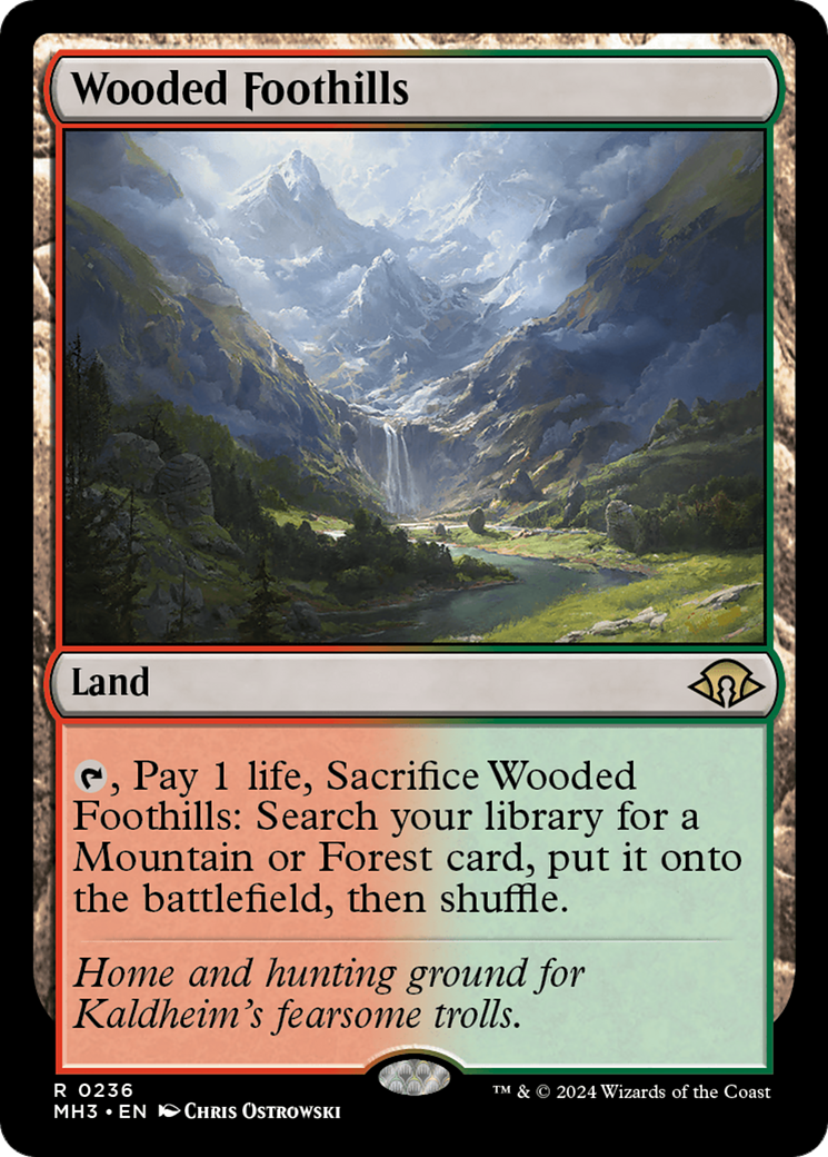 Wooded Foothills [Modern Horizons 3] | Rook's Games and More