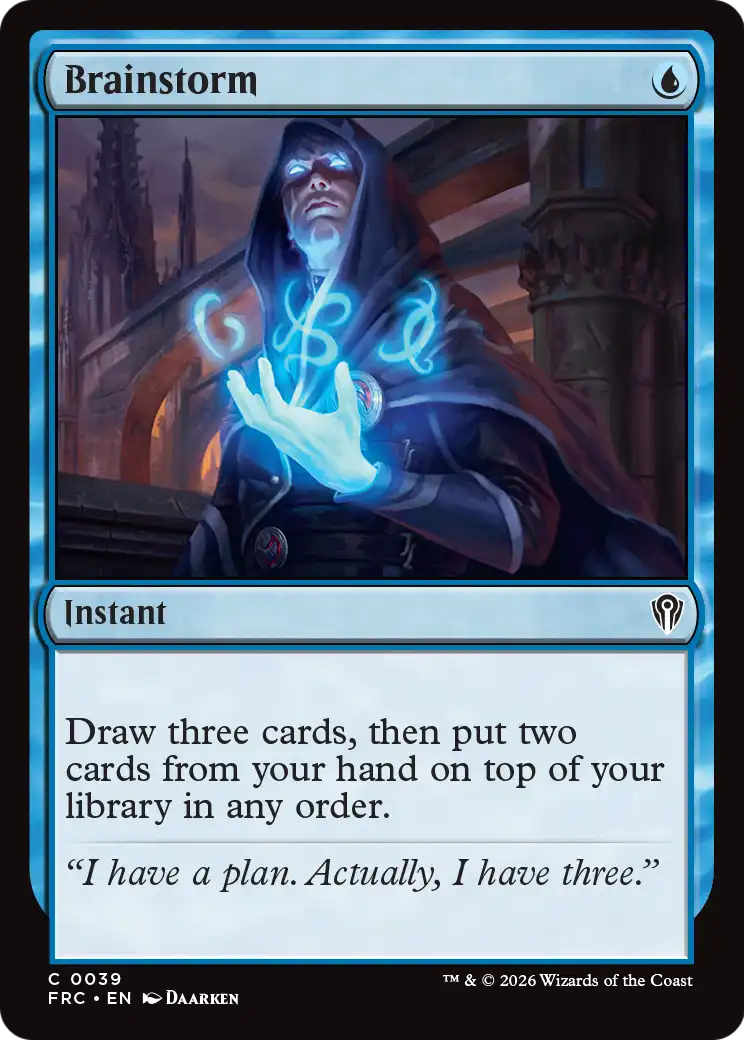 Brainstorm [Reality Fracture Commander] | Rook's Games and More
