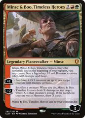 Minsc & Boo, Timeless Heroes (Promo Pack) [The Lost Caverns of Ixalan Promos] | Rook's Games and More