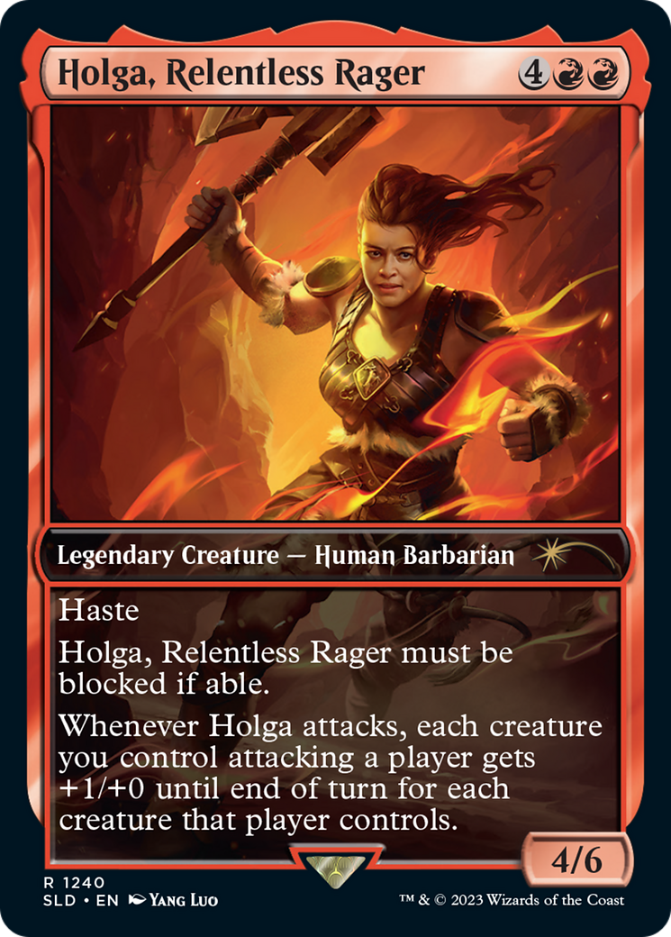 Holga, Relentless Rager [Secret Lair Drop Series] | Rook's Games and More