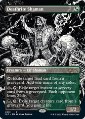 Deathrite Shaman (Borderless) [Secret Lair Countdown Kit]