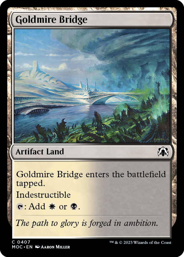 Goldmire Bridge [March of the Machine Commander] | Rook's Games and More