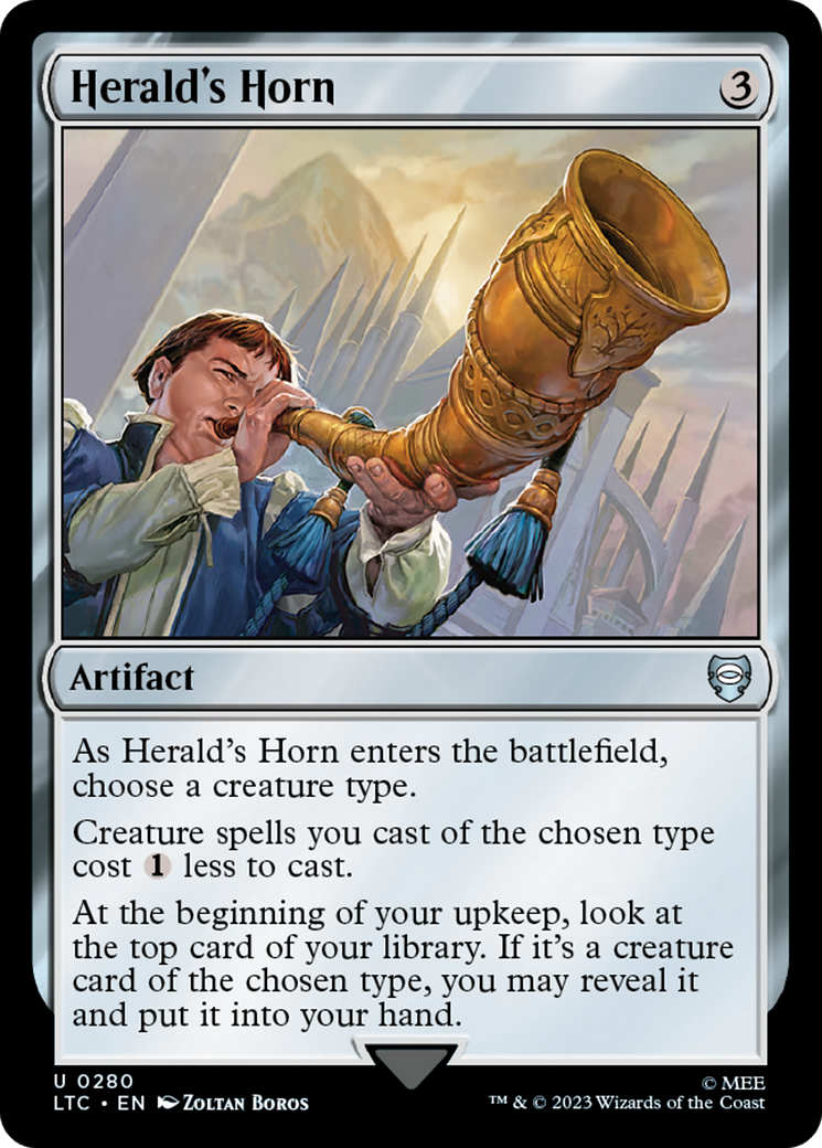 Herald's Horn [The Lord of the Rings: Tales of Middle-Earth Commander] | Rook's Games and More