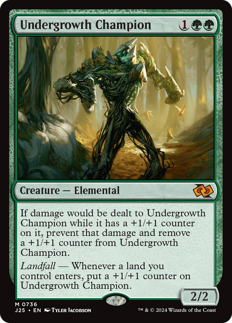 Undergrowth Champion [Foundations Jumpstart] | Rook's Games and More