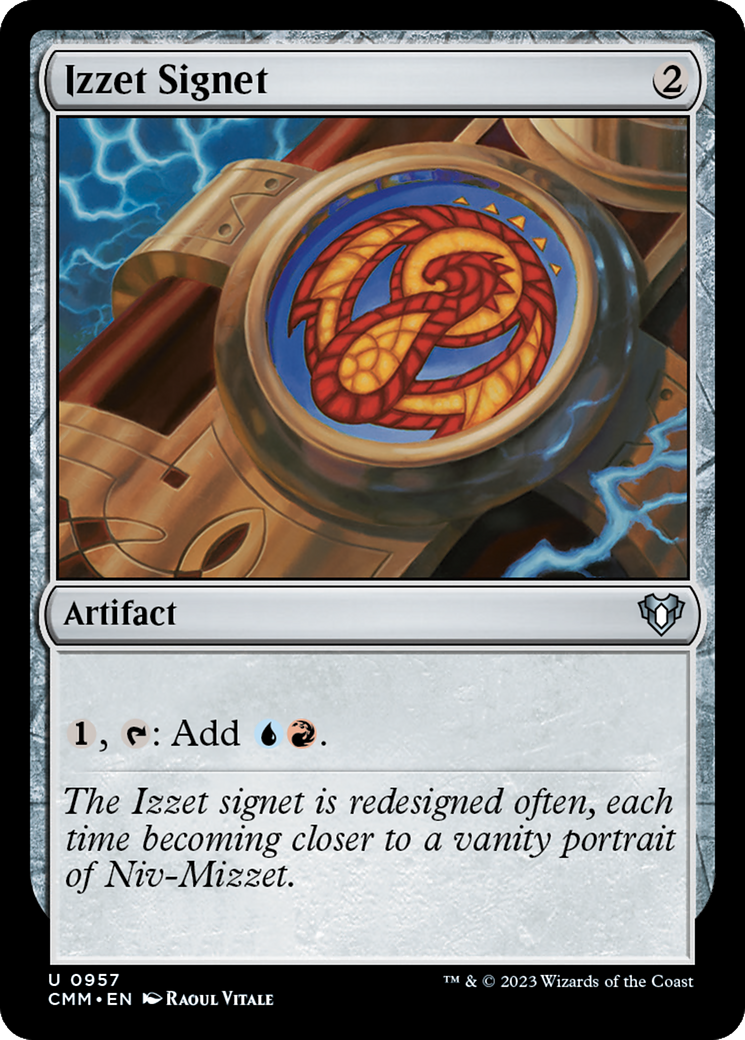 Izzet Signet [Commander Masters] | Rook's Games and More