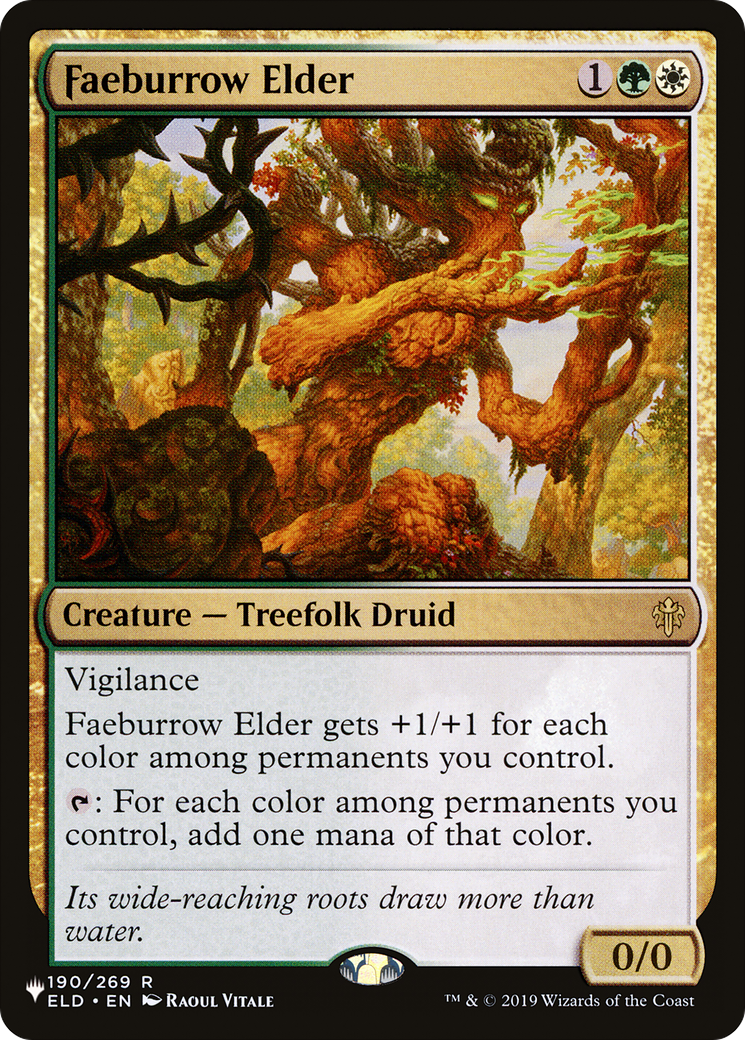 Faeburrow Elder [The List] | Rook's Games and More