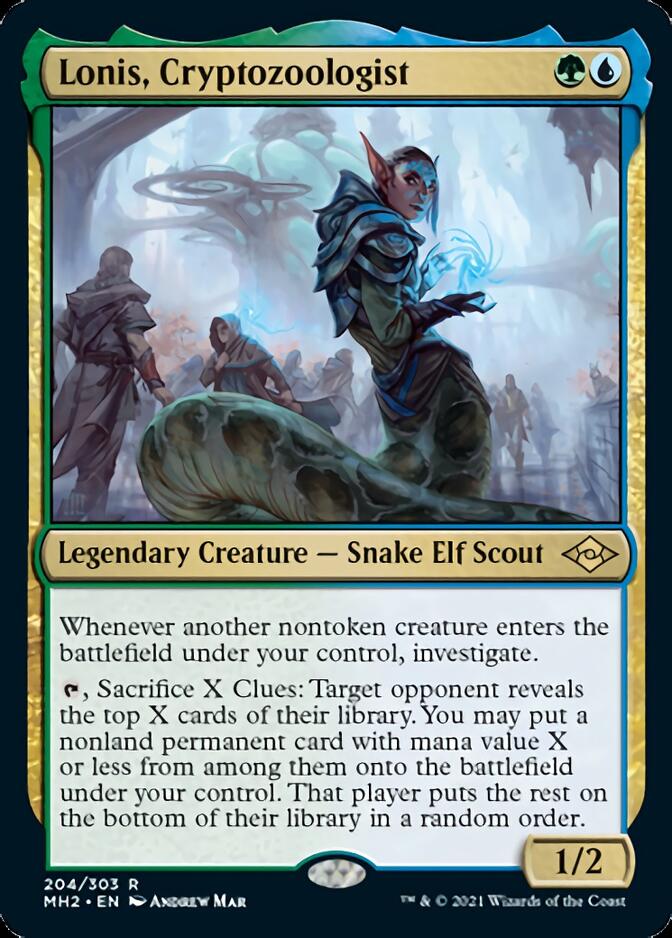 Lonis, Cryptozoologist [Modern Horizons 2] | Rook's Games and More