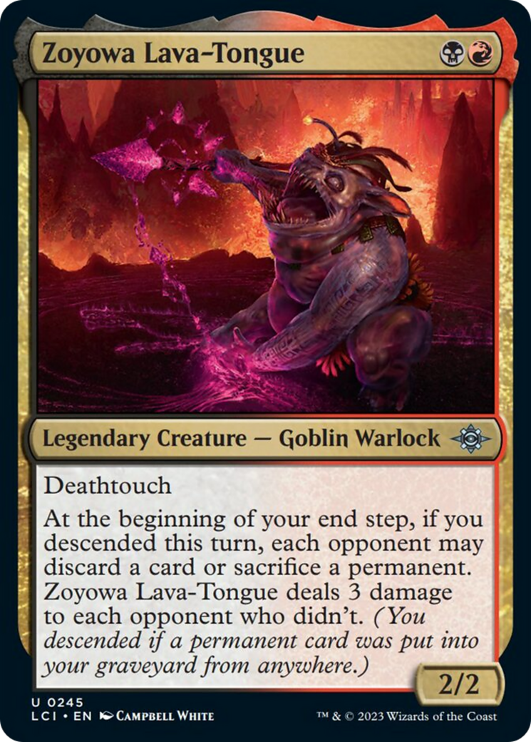 Zoyowa Lava-Tongue [The Lost Caverns of Ixalan] | Rook's Games and More