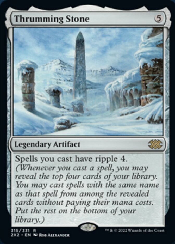 Thrumming Stone [Double Masters 2022] | Rook's Games and More