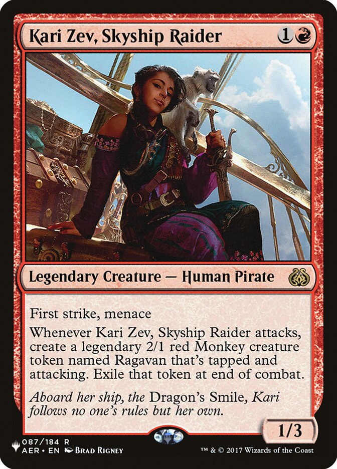 Kari Zev, Skyship Raider [The List] | Rook's Games and More