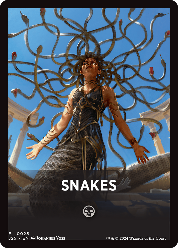 Snakes Theme Card [Foundations Jumpstart Front Cards] | Rook's Games and More