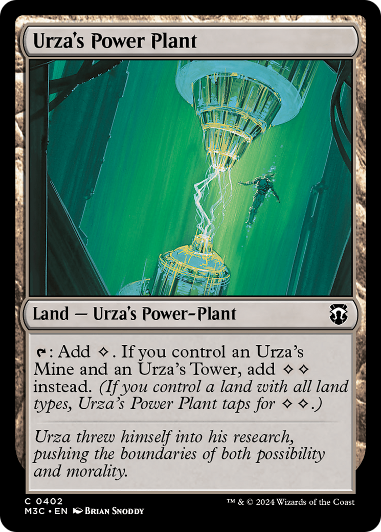 Urza's Power Plant (Ripple Foil) [Modern Horizons 3 Commander] | Rook's Games and More