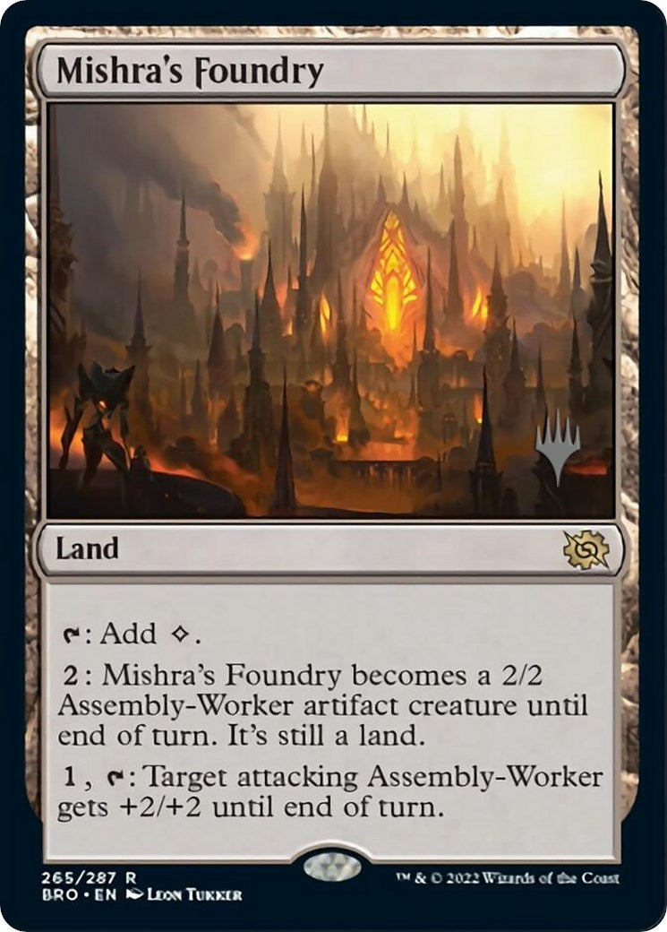 Mishra's Foundry (Promo Pack) [The Brothers' War Promos] | Rook's Games and More