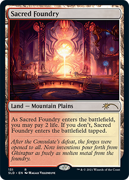 Sacred Foundry [Secret Lair Drop Series] | Rook's Games and More