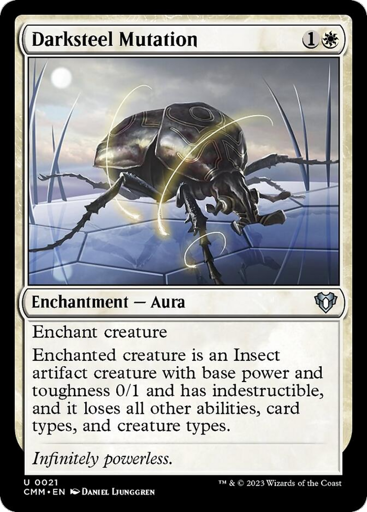 Darksteel Mutation [Commander Masters] | Rook's Games and More