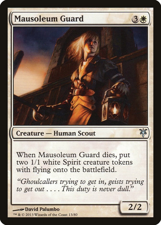 Mausoleum Guard [Duel Decks: Sorin vs. Tibalt] | Rook's Games and More