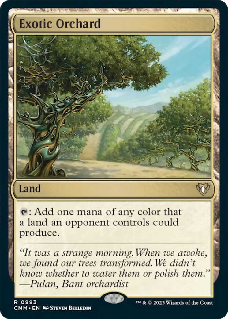 Exotic Orchard [Commander Masters] | Rook's Games and More