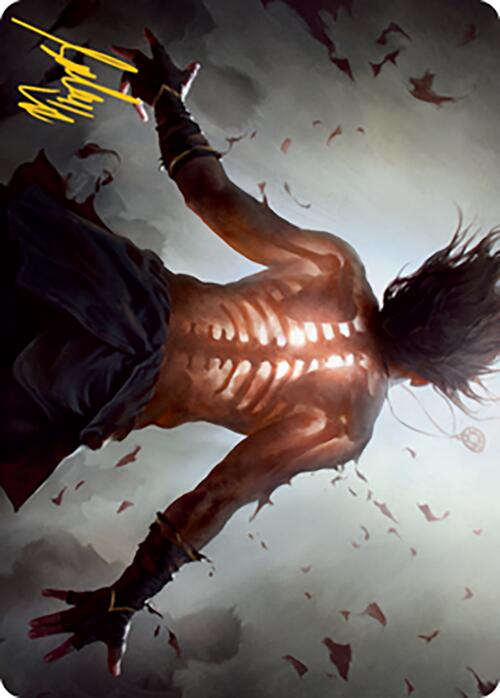 Piercing Rays Art Card (Gold-Stamped Signature) [Modern Horizons 2 Art Series] | Rook's Games and More