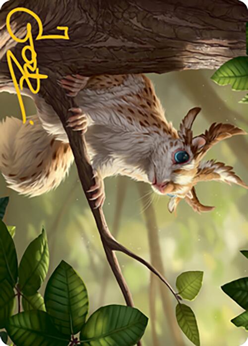 Squirrel Sovereign Art Card (Gold-Stamped Signature) [Modern Horizons 2 Art Series] | Rook's Games and More