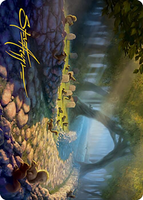 Squirrel Sanctuary Art Card (Gold-Stamped Signature) [Modern Horizons 2 Art Series] | Rook's Games and More