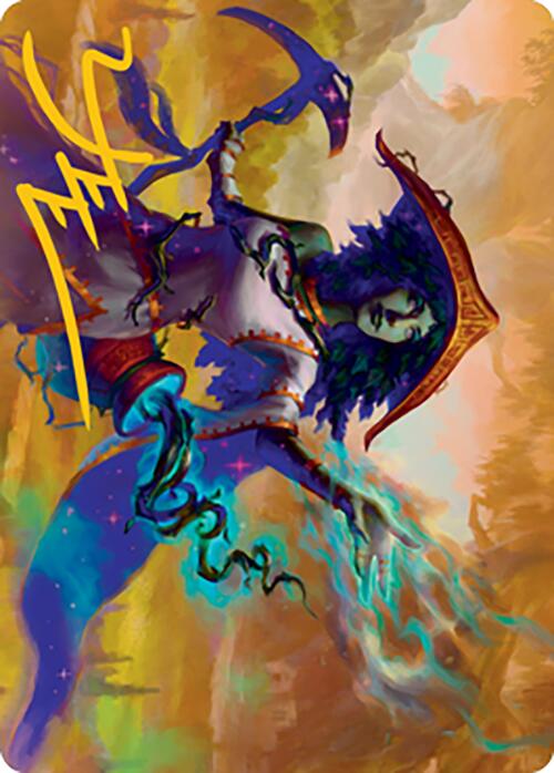 Sythis, Harvest's Hand Art Card (Gold-Stamped Signature) [Modern Horizons 2 Art Series] | Rook's Games and More