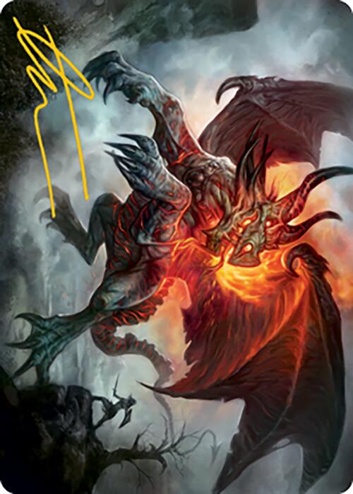 Piru, the Volatile Art Card (Gold-Stamped Signature) [Modern Horizons 2 Art Series] | Rook's Games and More