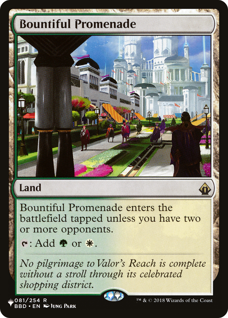 Bountiful Promenade [The List] | Rook's Games and More