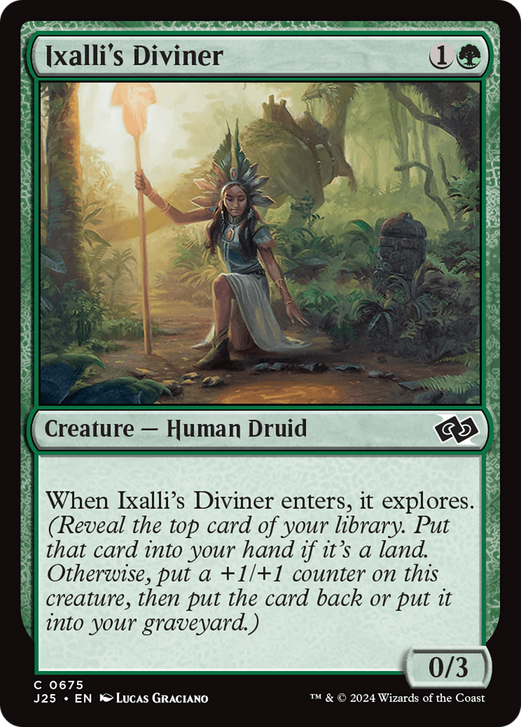 Ixalli's Diviner [Foundations Jumpstart] | Rook's Games and More