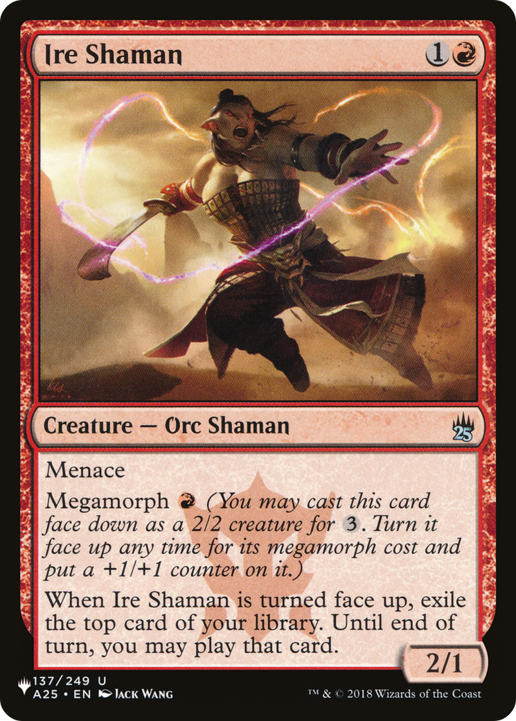 Ire Shaman [The List Reprints] | Rook's Games and More