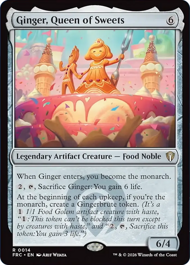 Ginger, Queen of Sweets [Reality Fracture Commander] | Rook's Games and More