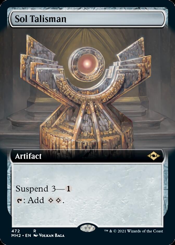 Sol Talisman (Extended Art) [Modern Horizons 2] | Rook's Games and More