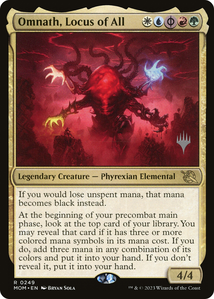 Omnath, Locus of All (Promo Pack) [March of the Machine Promos] | Rook's Games and More