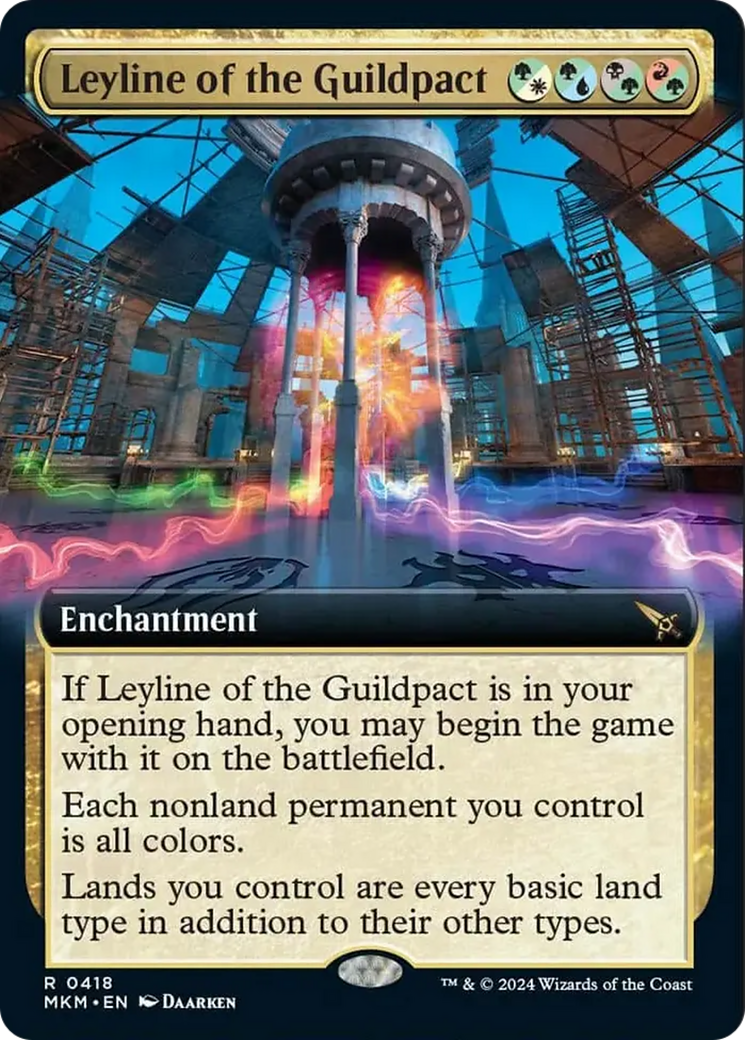 Leyline of the Guildpact (Extended Art) [Murders at Karlov Manor] | Rook's Games and More