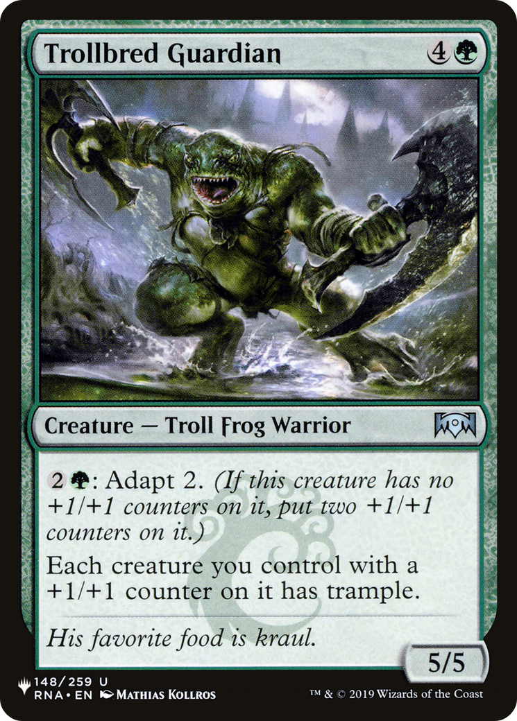 Trollbred Guardian [The List] | Rook's Games and More