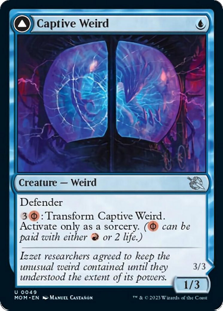 Captive Weird // Compleated Conjurer [March of the Machine] | Rook's Games and More