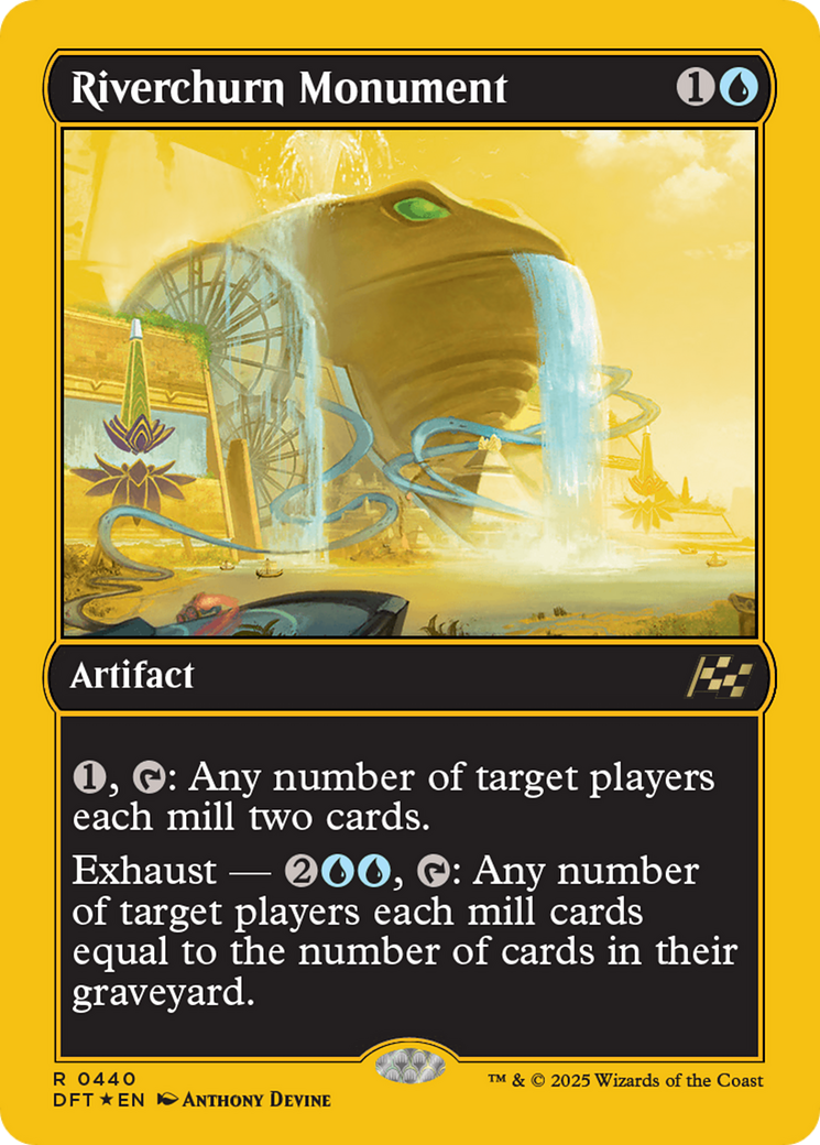 Riverchurn Monument (First-Place Foil) [Aetherdrift] | Rook's Games and More