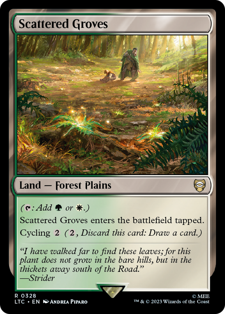 Scattered Groves [The Lord of the Rings: Tales of Middle-Earth Commander] | Rook's Games and More