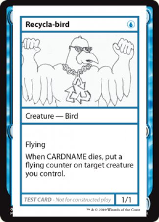 Recycla-bird (2021 Edition) [Mystery Booster Playtest Cards] | Rook's Games and More