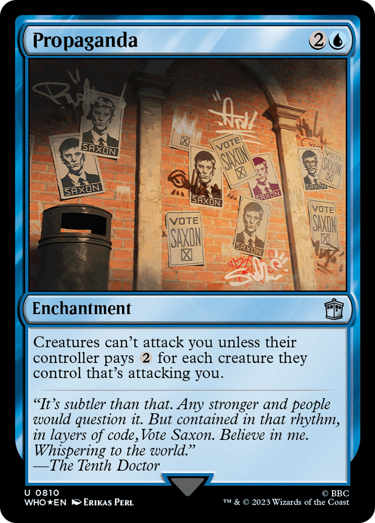 Propaganda (Surge Foil) [Doctor Who] | Rook's Games and More