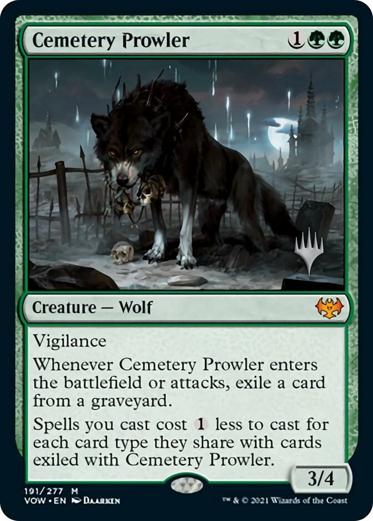 Cemetery Prowler (Promo Pack) [Aetherdrift Promos] | Rook's Games and More