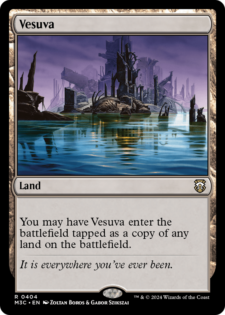 Vesuva (Ripple Foil) [Modern Horizons 3 Commander] | Rook's Games and More