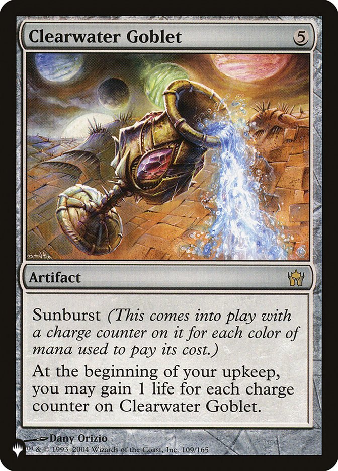 Clearwater Goblet [The List] | Rook's Games and More