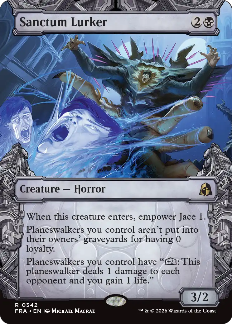 Sanctum Lurker (Showcase) [Reality Fracture] | Rook's Games and More