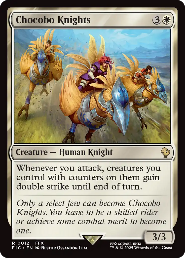 Chocobo Knights [FINAL FANTASY Commander] | Rook's Games and More
